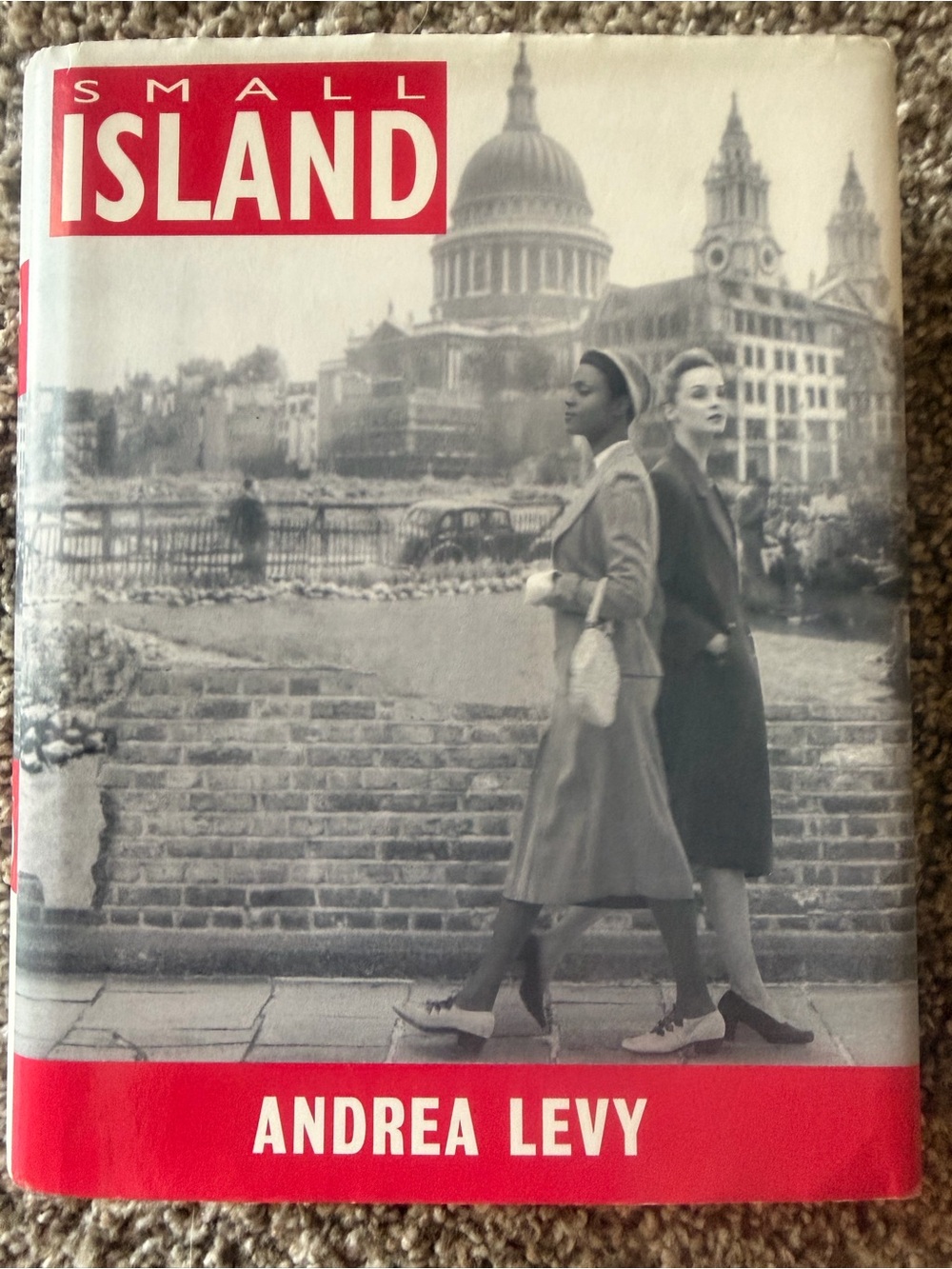 Small Island by Andrea Levy - Red & Black Cover